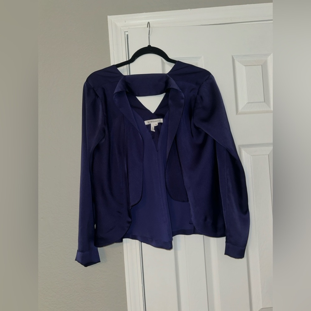 BCBGenerations Cutout Back Blouse - Picture 4 of 8